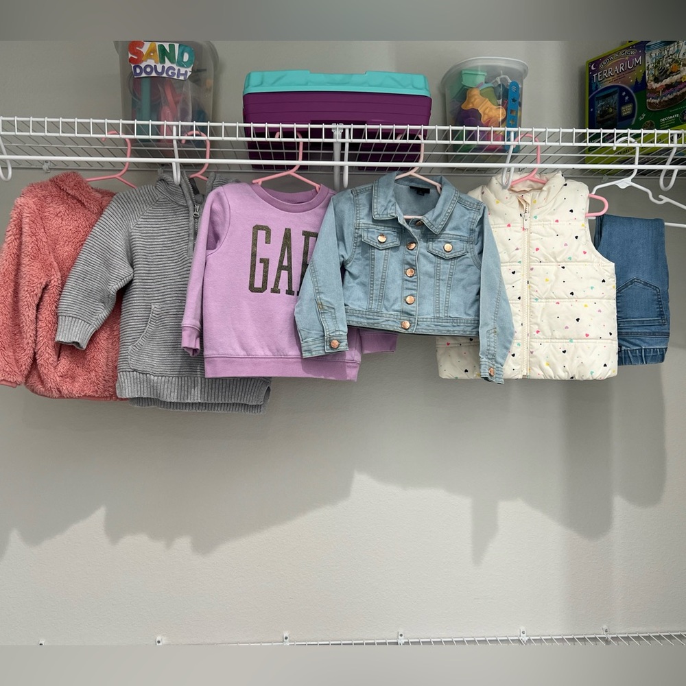 Toddler Girls 3T jacket / winter bundle